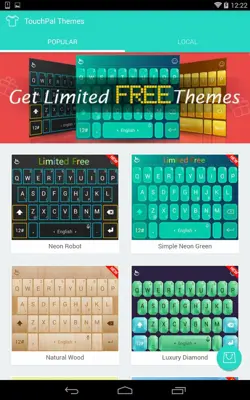TouchPal Emoji Keyboard android App screenshot 2